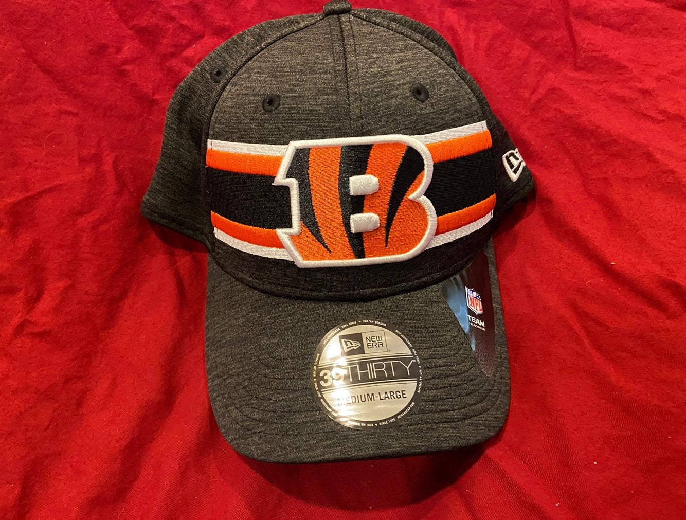 NFL Cincinnati Bengals 39Thirty New Era Black Hat Size Small