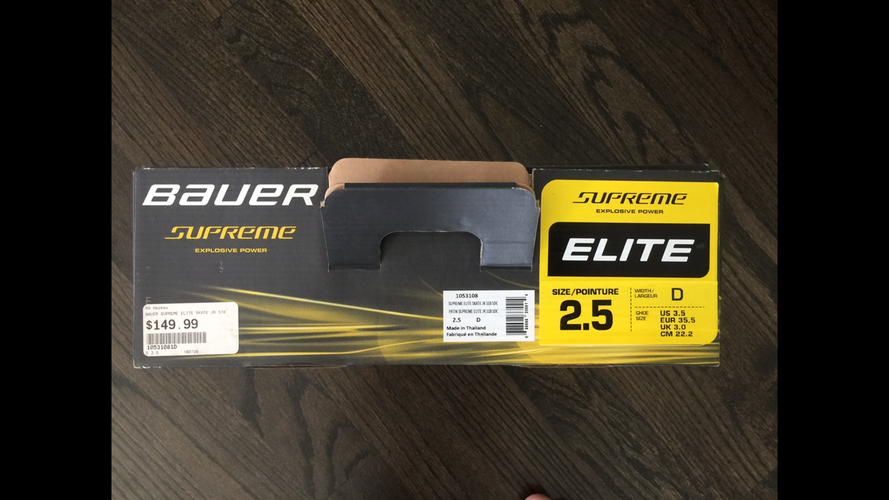 Bauer Supreme Elite skates