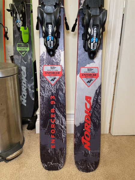 Men's 2018 All Mountain Enforcer With Bindings Max Din 13 Skis