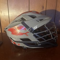 Gray Used Player's Cascade S Helmet