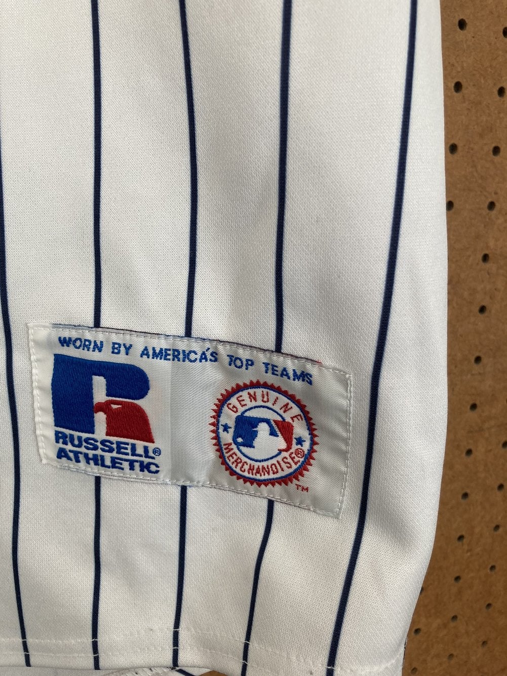 Vintage Minnesota Twins Russell Diamond Collection Jersey 44 L Pinstripe MLB
