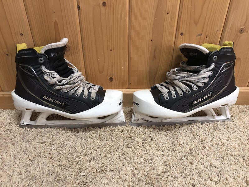 Used Bauer Regular Width Size 7 Supreme One80 Hockey Goalie Skates