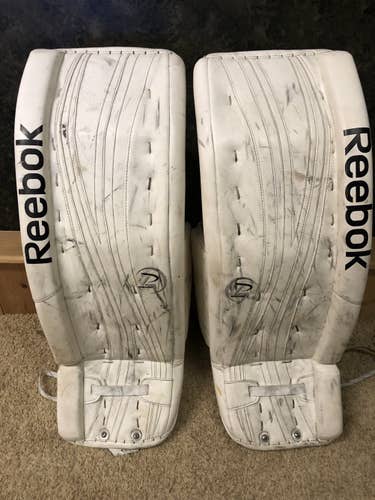 Reebok RBK Premier 4 Pro Hockey Goalie Leg Pads