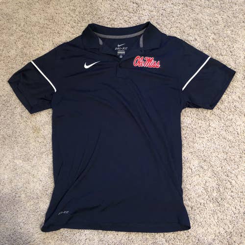 Ole Miss Nike Dri-Fit Golf Shirt