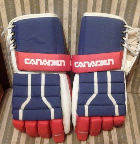 Canadien HG 56 Vintage Hockey Gloves - Montreal Colorway