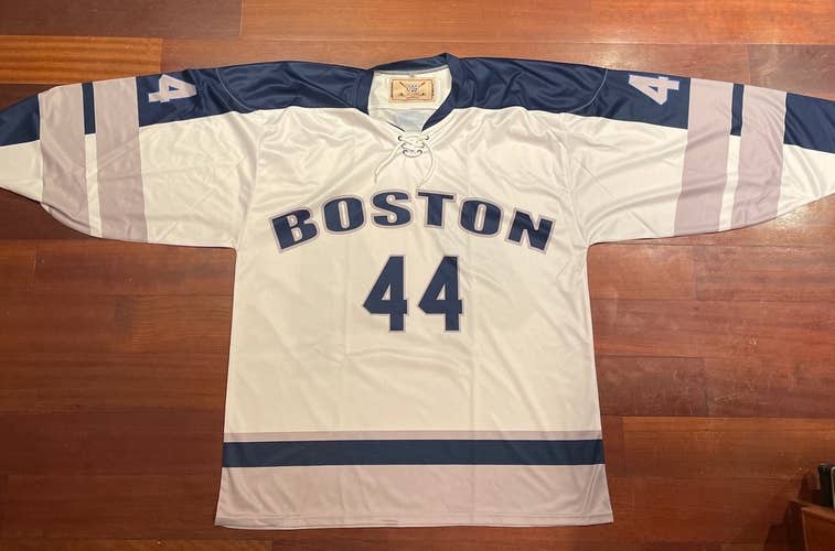 Boston Police Hockey Jerseys Home And Away Combo