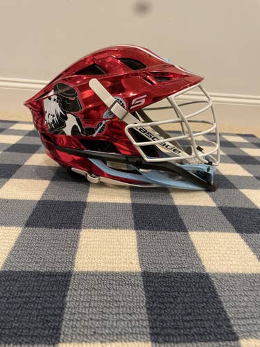 Red Adult Player's Cascade S Helmet