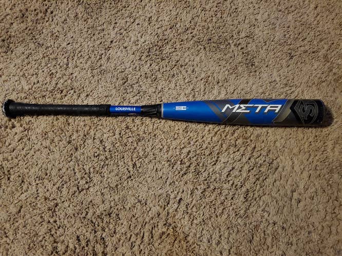 Used High School/College BBCOR Certified 2020 Louisville Slugger Meta Bat (-3) 28 oz 31"
