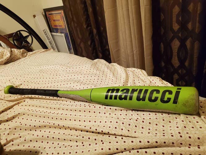 Used Kid Pitch (9YO-13YO) USSSA Certified Marucci Alloy Hex Alloy Bat (-10) 18 oz 28"