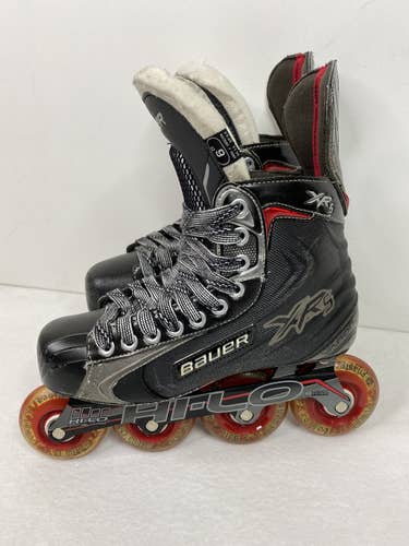 Bauer Vapor XR5 Inline Hockey Roller skates Senior 6D (US Men 7.5 Shoe Size