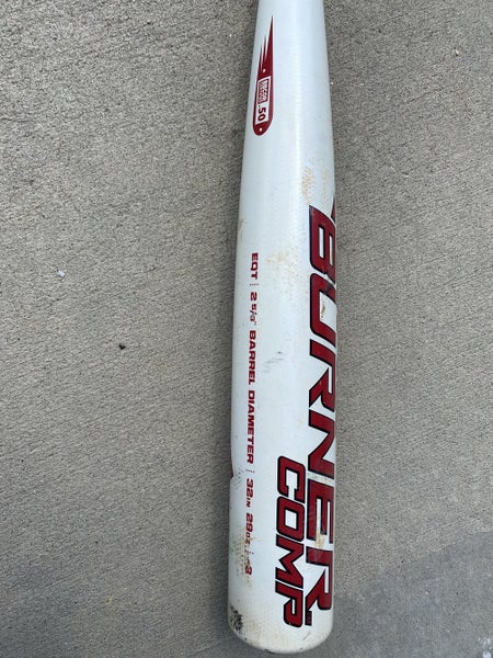 Used High School/College BBCOR Certified 2017 Adidas Composite Aero Burner Bat (-3) 29 oz 32"