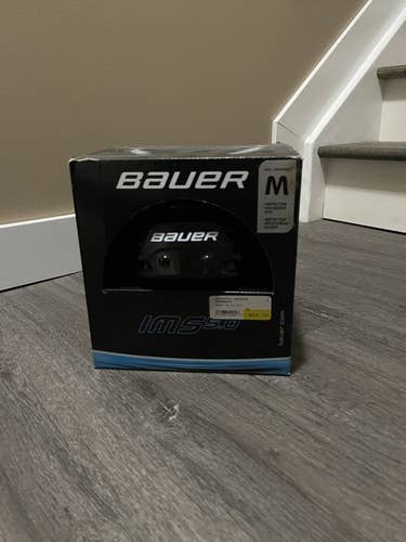 Black New Medium Bauer  IMS 5.0 Helmet