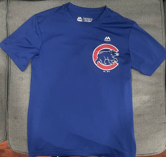 Majestic MLB Chicago Cubs Youth Large Dri-Fit Shirt + FREE Baseball pants