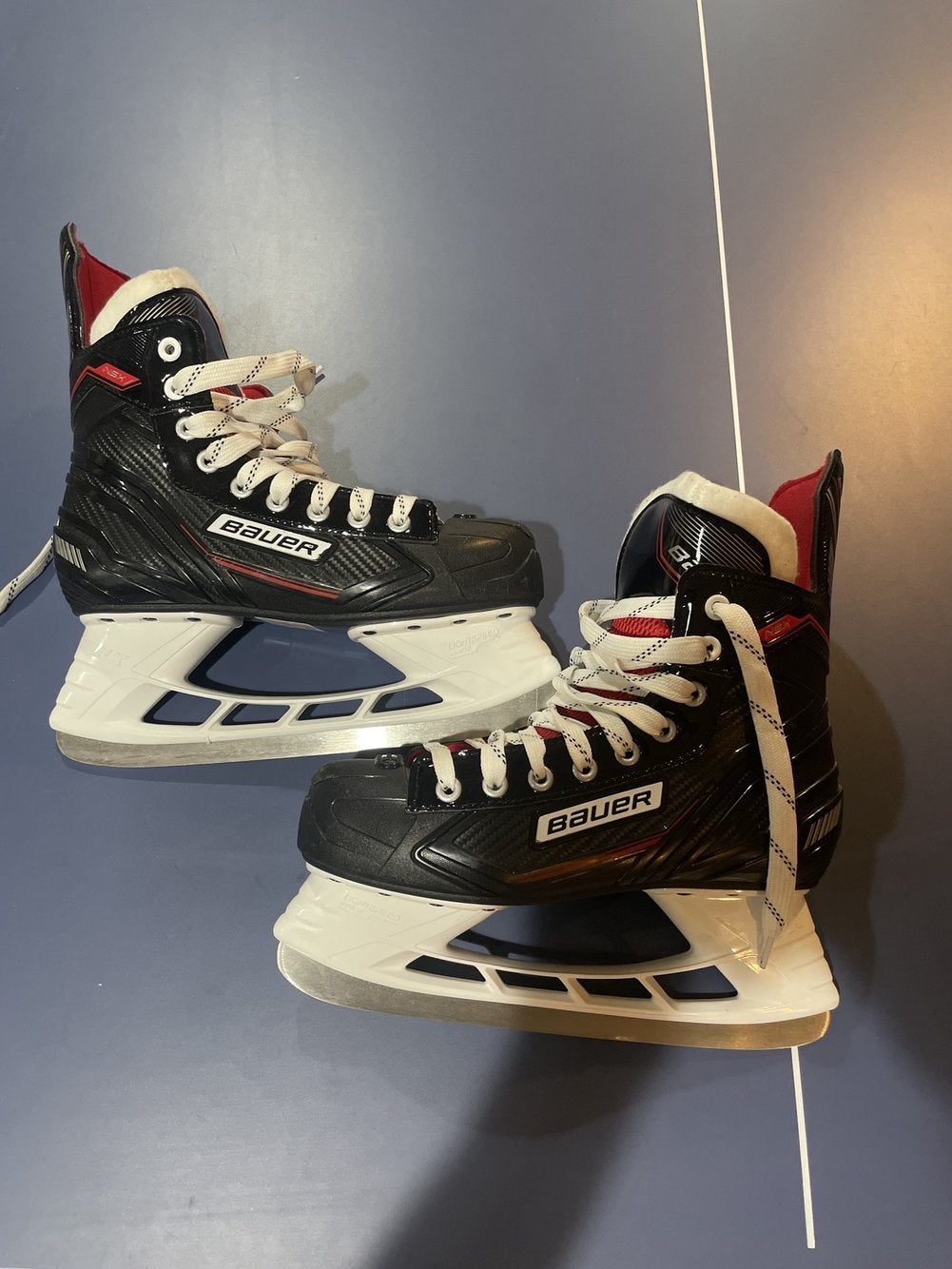 Optional Bag Blade Guards & Tool Details about   Bauer NSX Ice Hockey Skates Junior Senior 