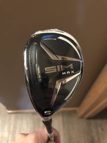 New Left Hand Taylormade Sim Max Hybrid Stiff