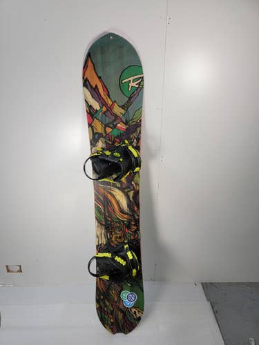 Used Rossignol XV Snowboard with Rossi Cuda bindings 163cm