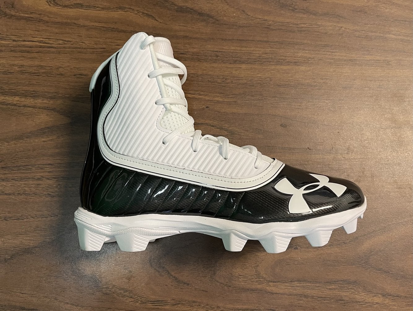 Under Armour Highlight MC High Mens MULTI SIZE Football Cleats White 3000177-100 