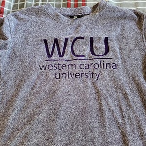 Western Carolina University Purple Adult Women's New Medium Other Sweatshirt