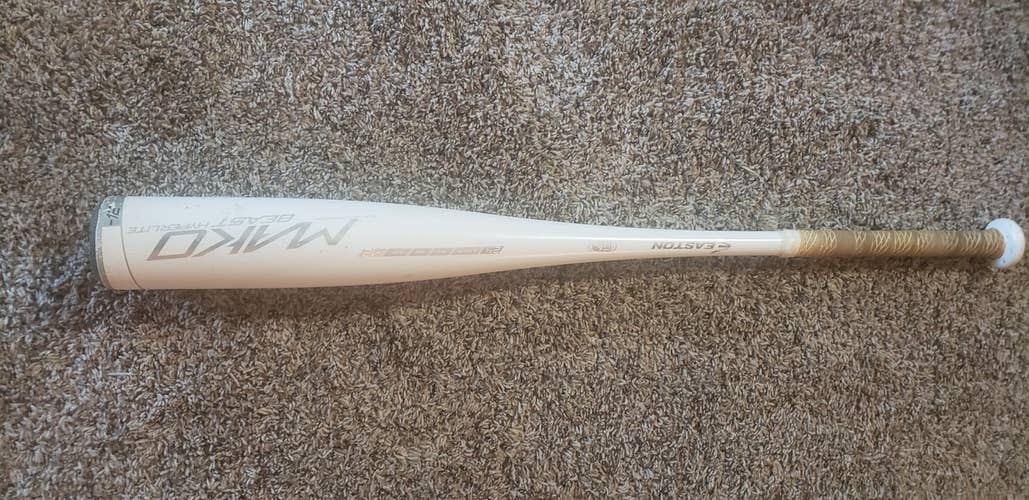 Used Kid Pitch (9YO-13YO) USSSA Certified 2017 Easton Composite Beast Hyperlite Bat (-12) 18 oz 30"