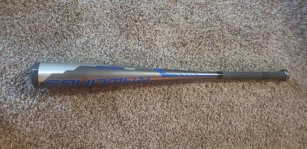 Used High School/College 2018 Rawlings Hybrid Velo Bat (-5) 25 oz 30"