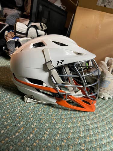White  Player's Cascade R Helmet