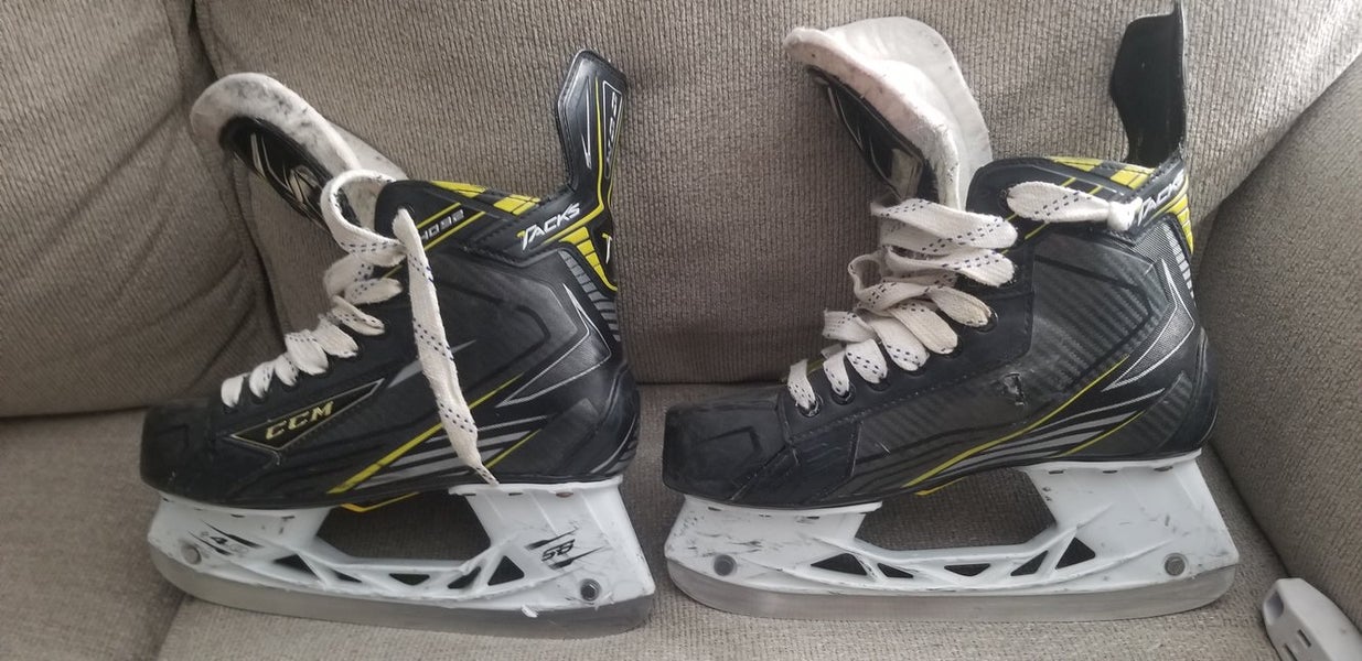 Senior Used CCM Tacks 4032 Hockey Skates Regular Width Size 6.5