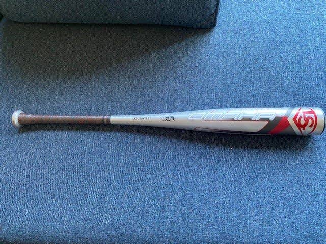 Used Kid Pitch (9YO-13YO) USSSA Certified 2021 Louisville Slugger Alloy Omaha Bat (-10) 21 oz 31"