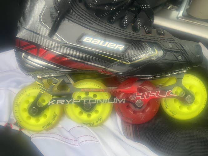Senior Bauer Regular Width Size 8 Vapor 2X Pro Inline Skates