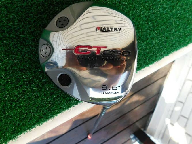 MALTBY CT 250 Ti 9.5* Driver w/ Swing Science Stiff Flex Shaft