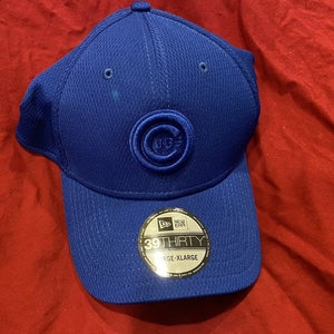 MLB Chicago Cubs Blue New Era 39Thirty Hat * NEW NWT