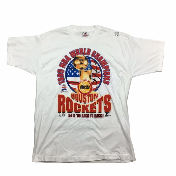 Vintage Houston Rockets 1995 NBA Champions Shirt Size Small – Yesterday's  Attic