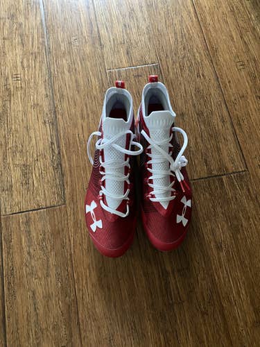 Men's UA Spotlight MC (Size 12.5) red/white