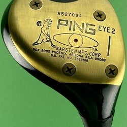 Ping Eye 2 Red Dot 1-Wood 1W Driver KT Shaft All Original Great Condition #3088