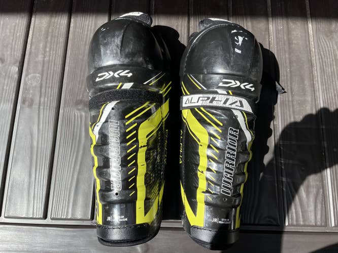 Used Junior Warrior alpha dx Shin Pads