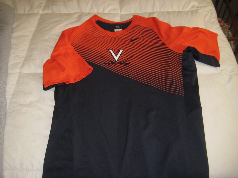 Nike UVA Virginia lacrosse team shooter shirt XL NEW