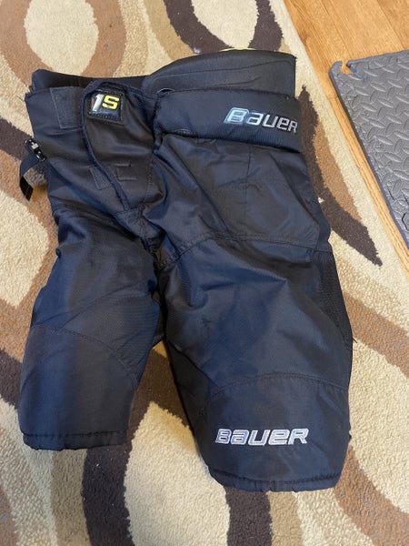 Black Used XL Bauer Supreme 1S Hockey Pants