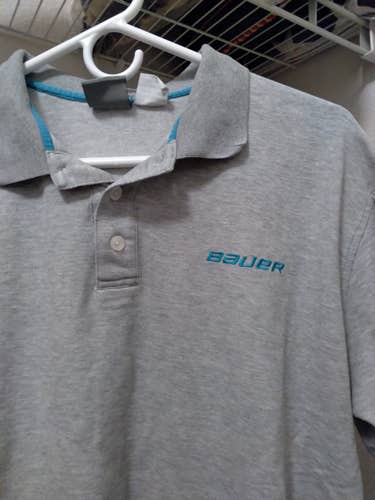 BAUER Gray Used Men's Adult XL Bauer Shirt