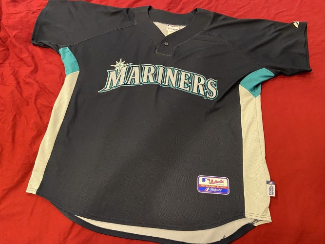MLB Seattle Mariners #2 Majestic Cool Base BP Jersey XL * Pre-Owned, Used