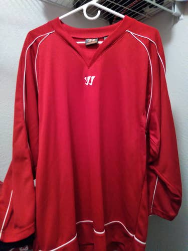 WARRIOR Red Adult New Small PRACT Jersey