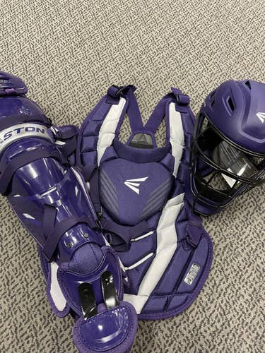 Easton Elite X purple intermediate Catch set