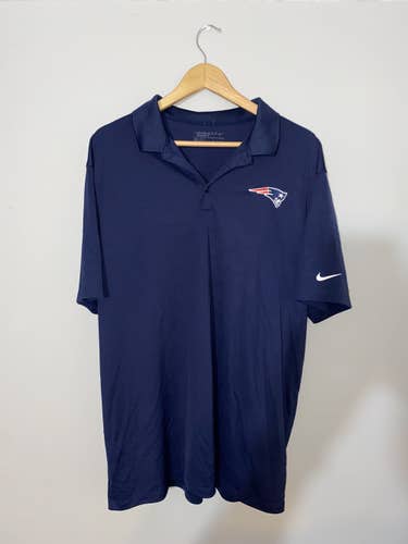 Men's Nike DRI-FIT NFL New England Patriots Golf Polo/Shirt