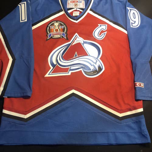 Red Used Large CCM  Jersey