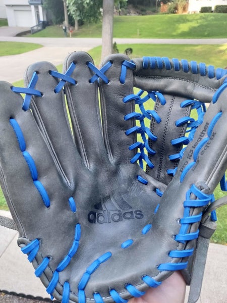 Gray Used Adidas Left Hand Throw Outfield EQT Baseball Glove 12.5"