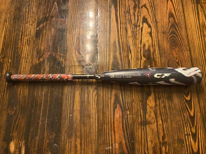 Used USSSA Certified DeMarini (-10) 20 oz 30" CF Glitch Bat