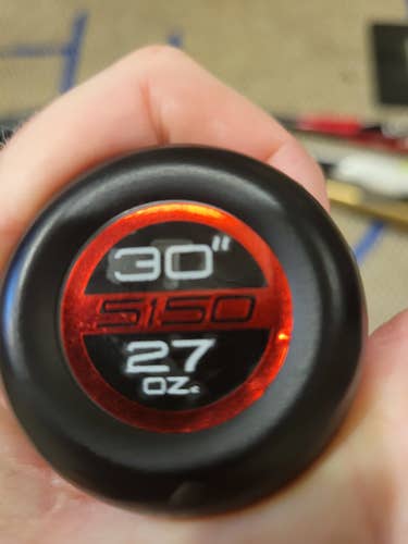 Barely used BBCOR Certified 2019 Rawlings Alloy 5150 Bat (-3) 27 oz 30"