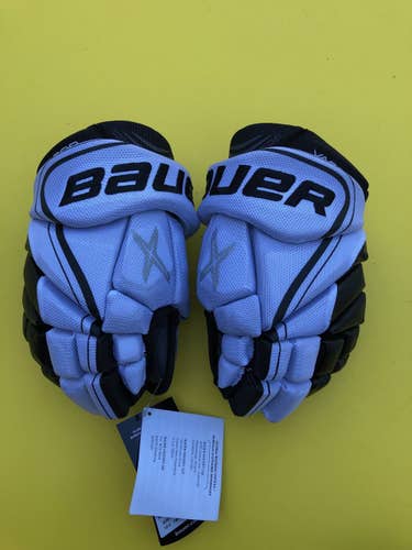 New Junior Bauer Vapor X800 Lite Gloves 10" WHT/BLK