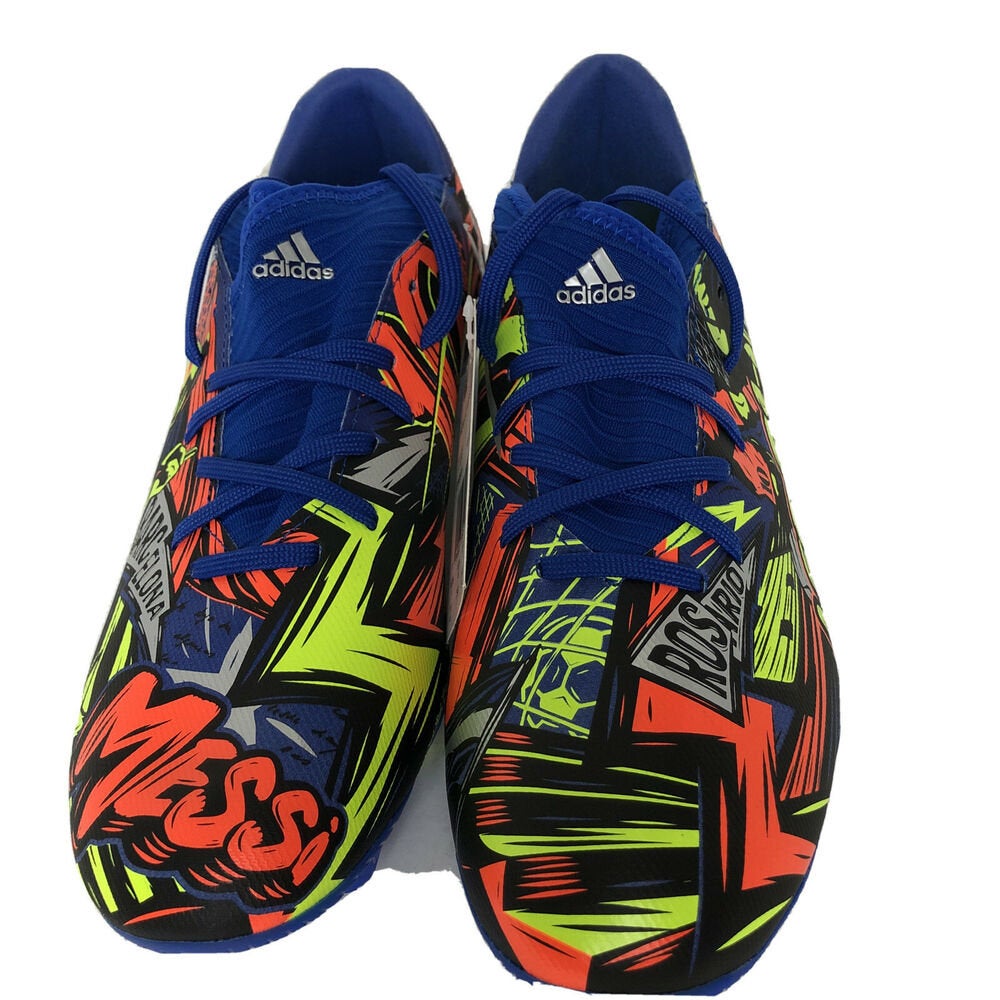 ADIDAS New Nemeziz Messi 19.3 Blue Firm Ground Cleats EH0591 Size 11 |  SidelineSwap