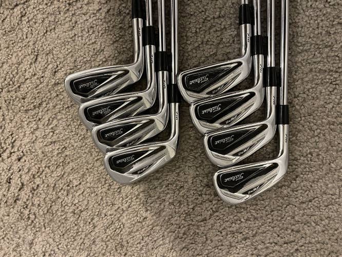 Men's Left Hand Stiff Flex Steel Shaft AP2 716 Iron Set