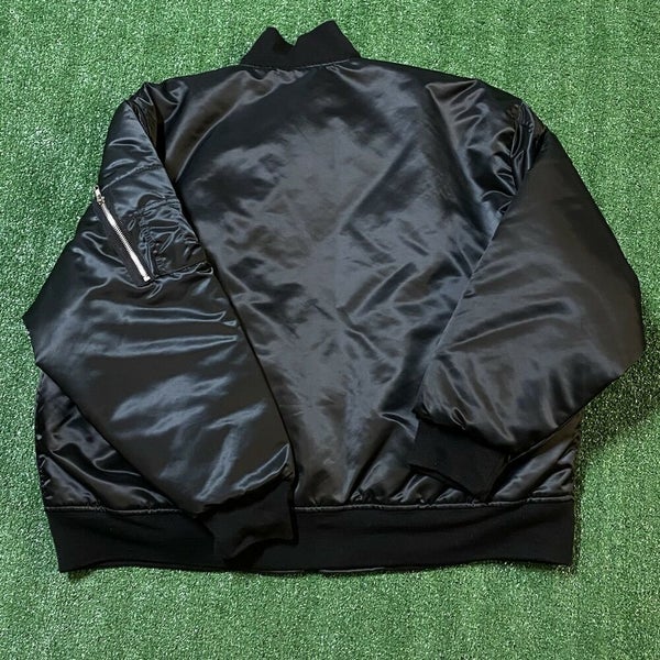 Weather Channel Jacket Mens XL Black Official Blimp Crew TV News Channel Vintage