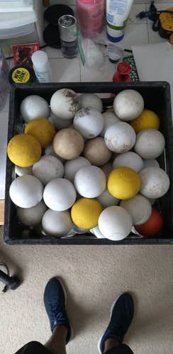 120 Used Lacrosse Balls